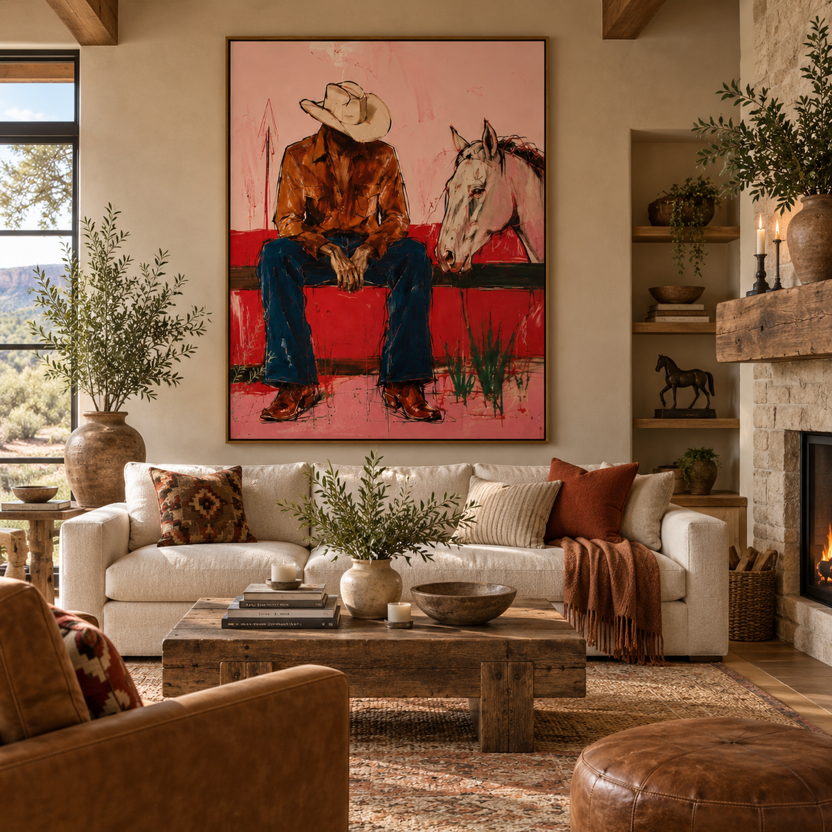 ARBYNART POP Art | The Horse That Waits in Silence