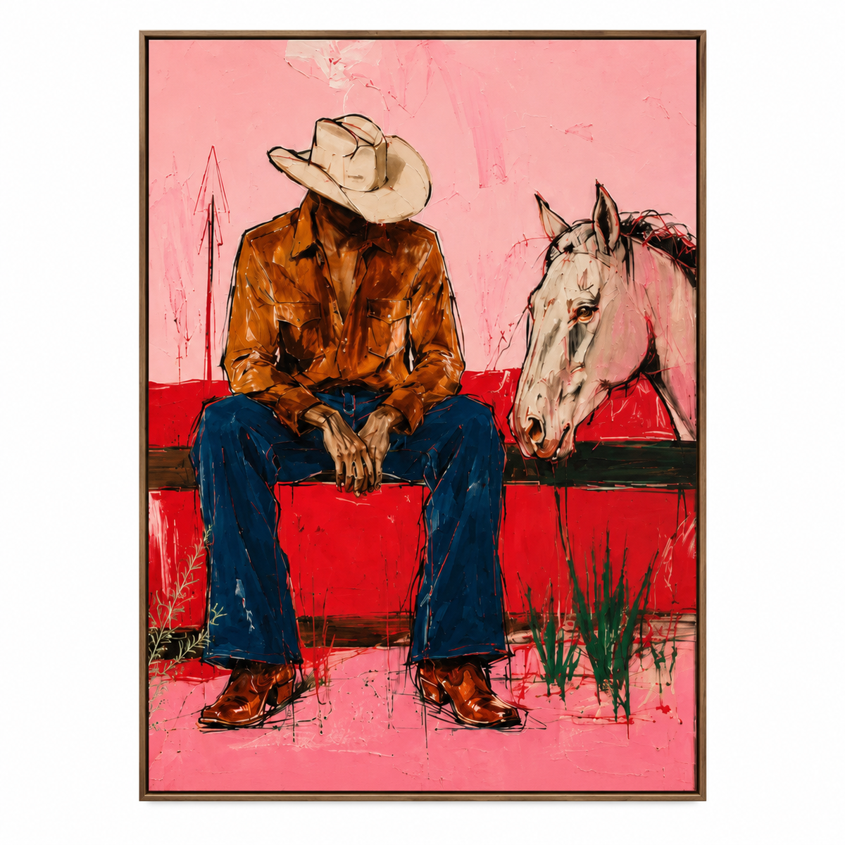 ARBYNART POP Art | The Horse That Waits in Silence