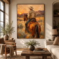 ARBYNART Vintage Americana Art | The Hush of the Setting Sun