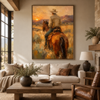ARBYNART Vintage Americana Art | The Hush of the Setting Sun