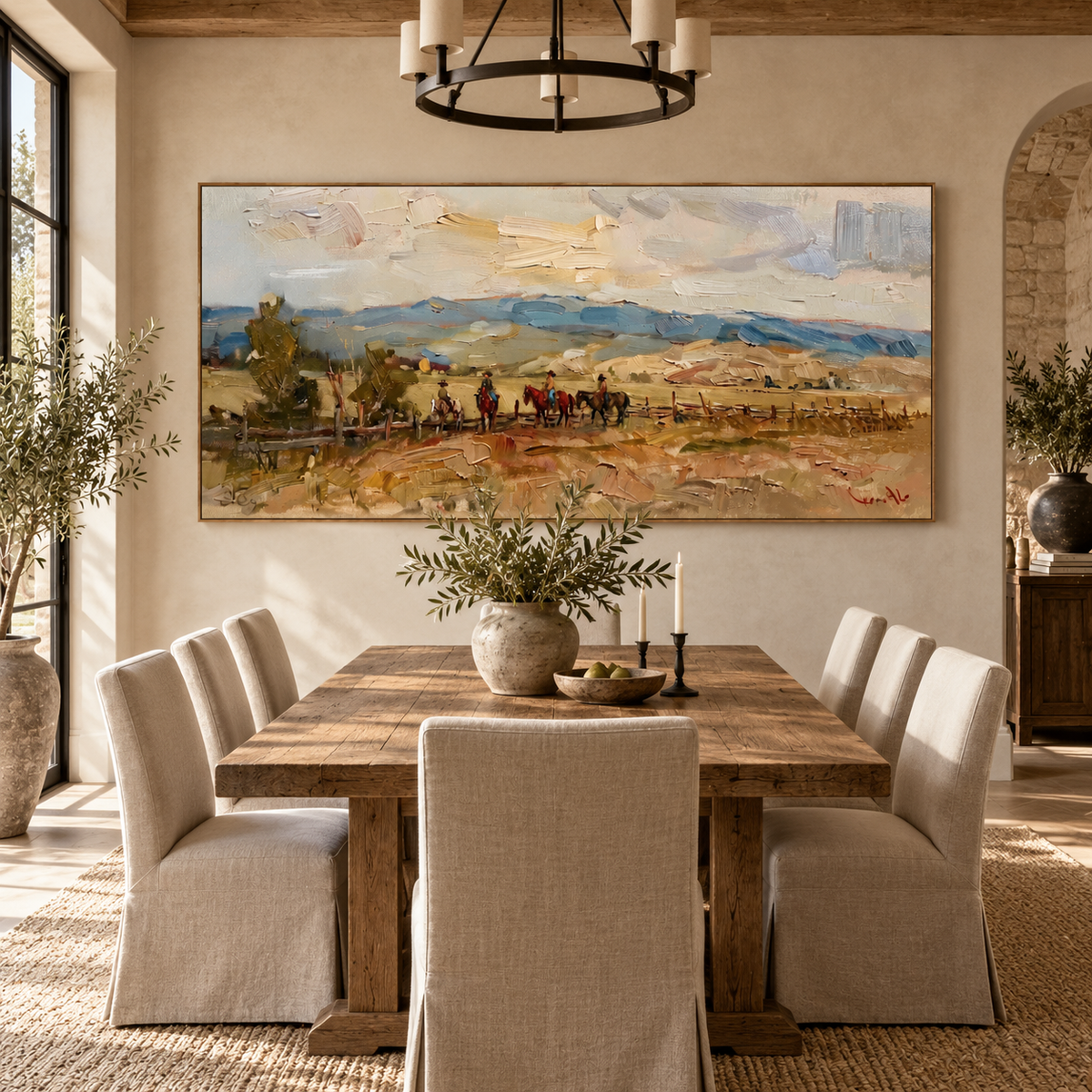 ARBYNART Vintage Americana Art | The Journey Back to the Ranch