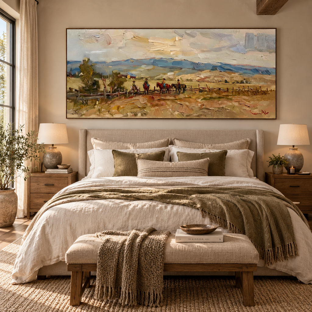 ARBYNART Vintage Americana Art | The Journey Back to the Ranch