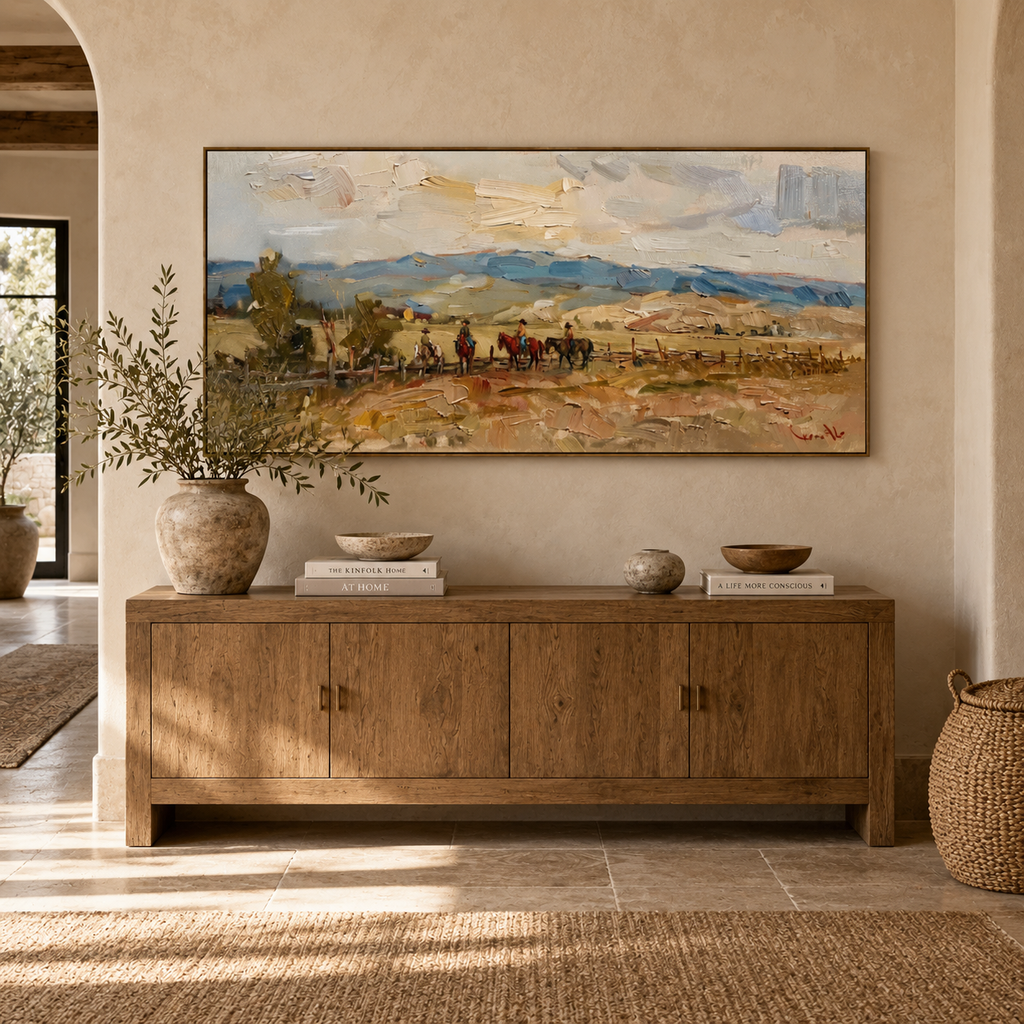 ARBYNART Vintage Americana Art | The Journey Back to the Ranch