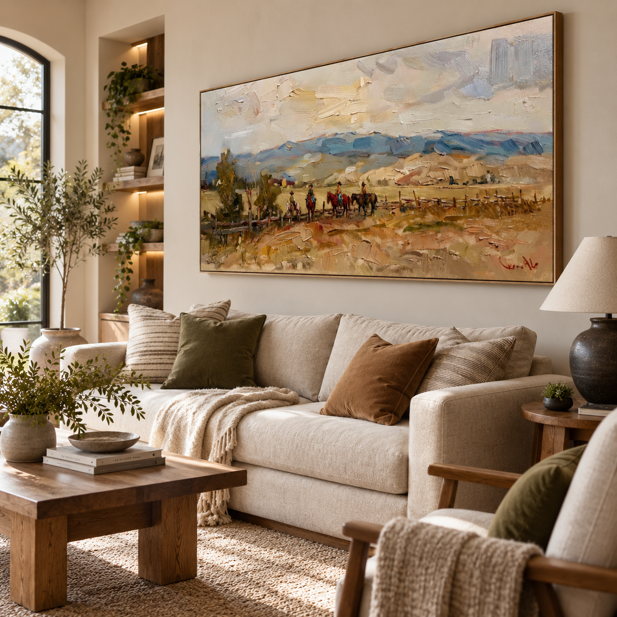ARBYNART Vintage Americana Art | The Journey Back to the Ranch