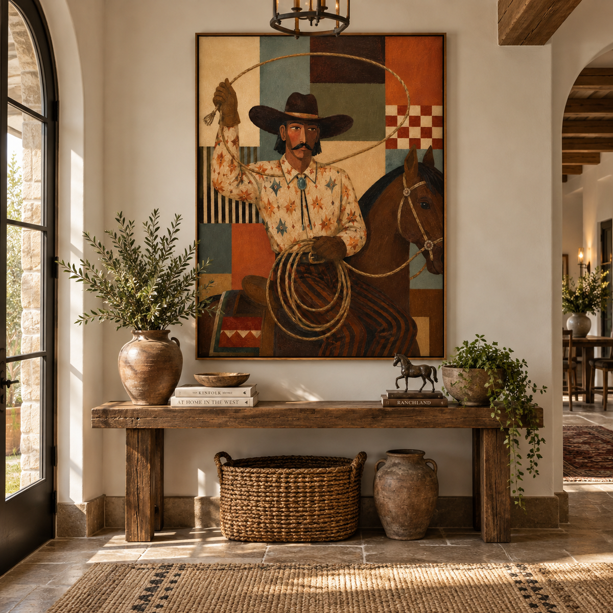 ARBYNART Vintage Americana Art | The Loop That Binds the Sky