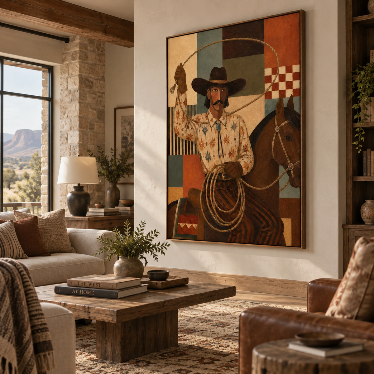 ARBYNART Vintage Americana Art | The Loop That Binds the Sky