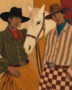 ARBYNART Vintage Americana Art | The Memory Held by the Halter