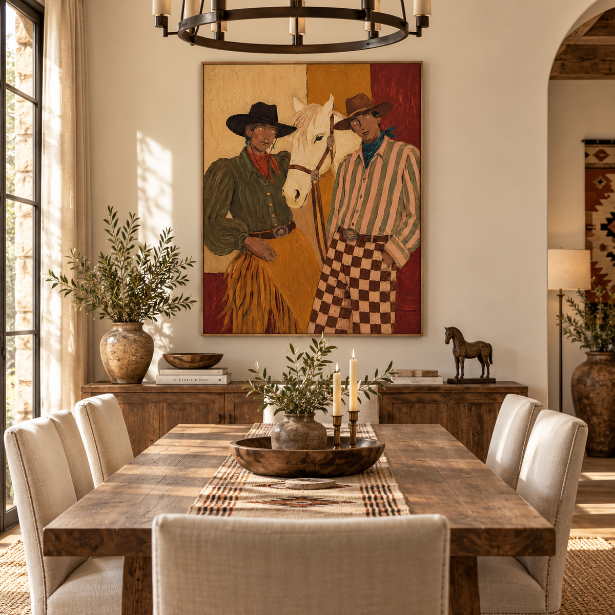 ARBYNART Vintage Americana Art | The Memory Held by the Halter