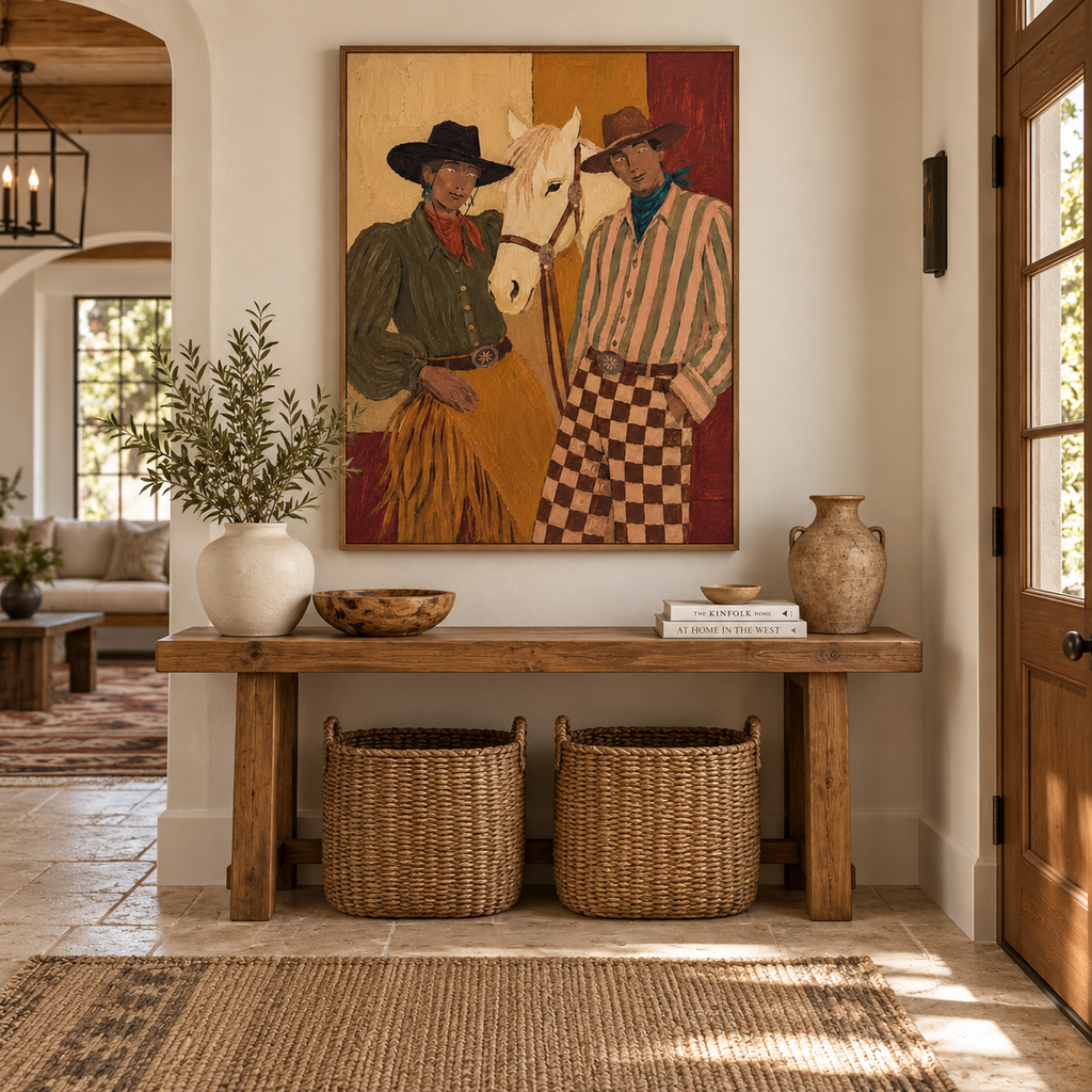 ARBYNART Vintage Americana Art | The Memory Held by the Halter