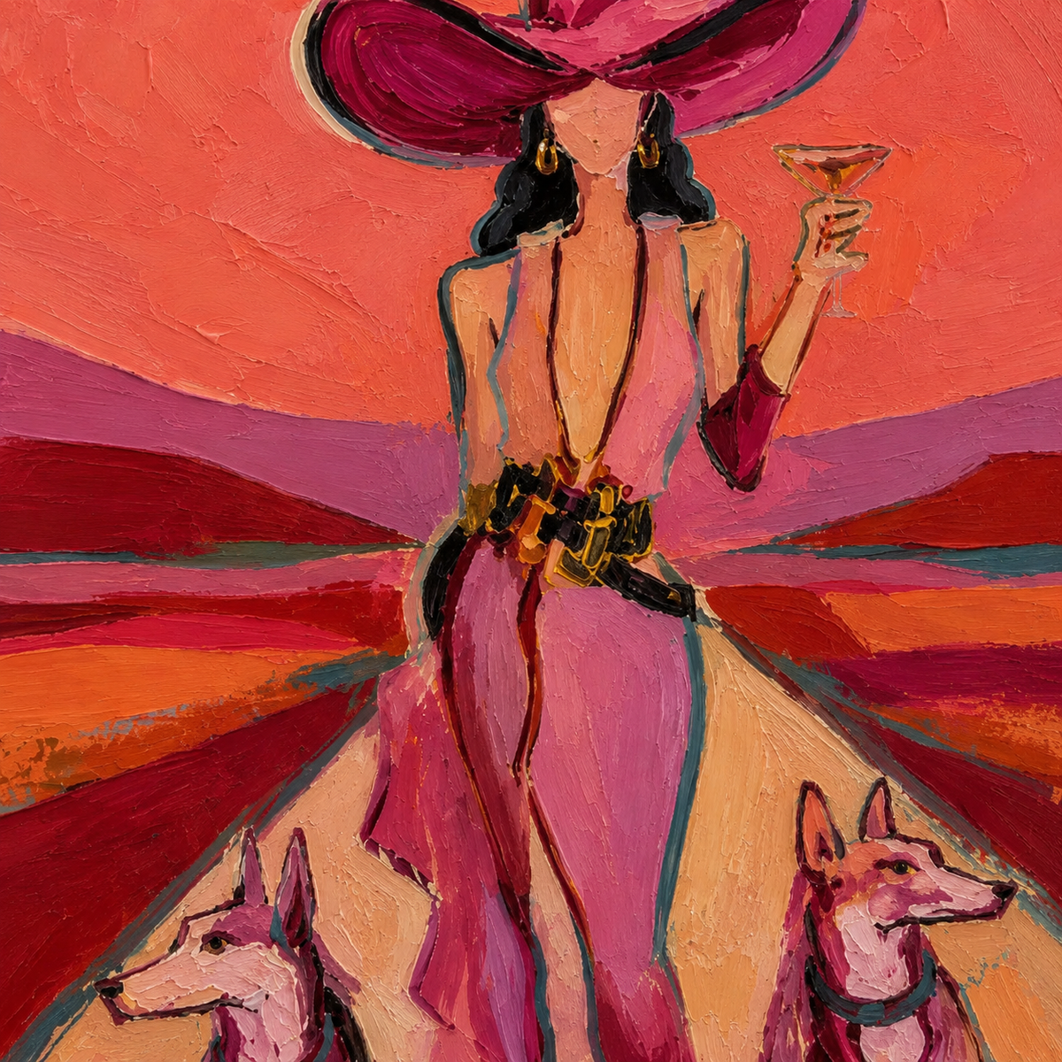 ARBYNART POP Art | The Path She Claims as Hers
