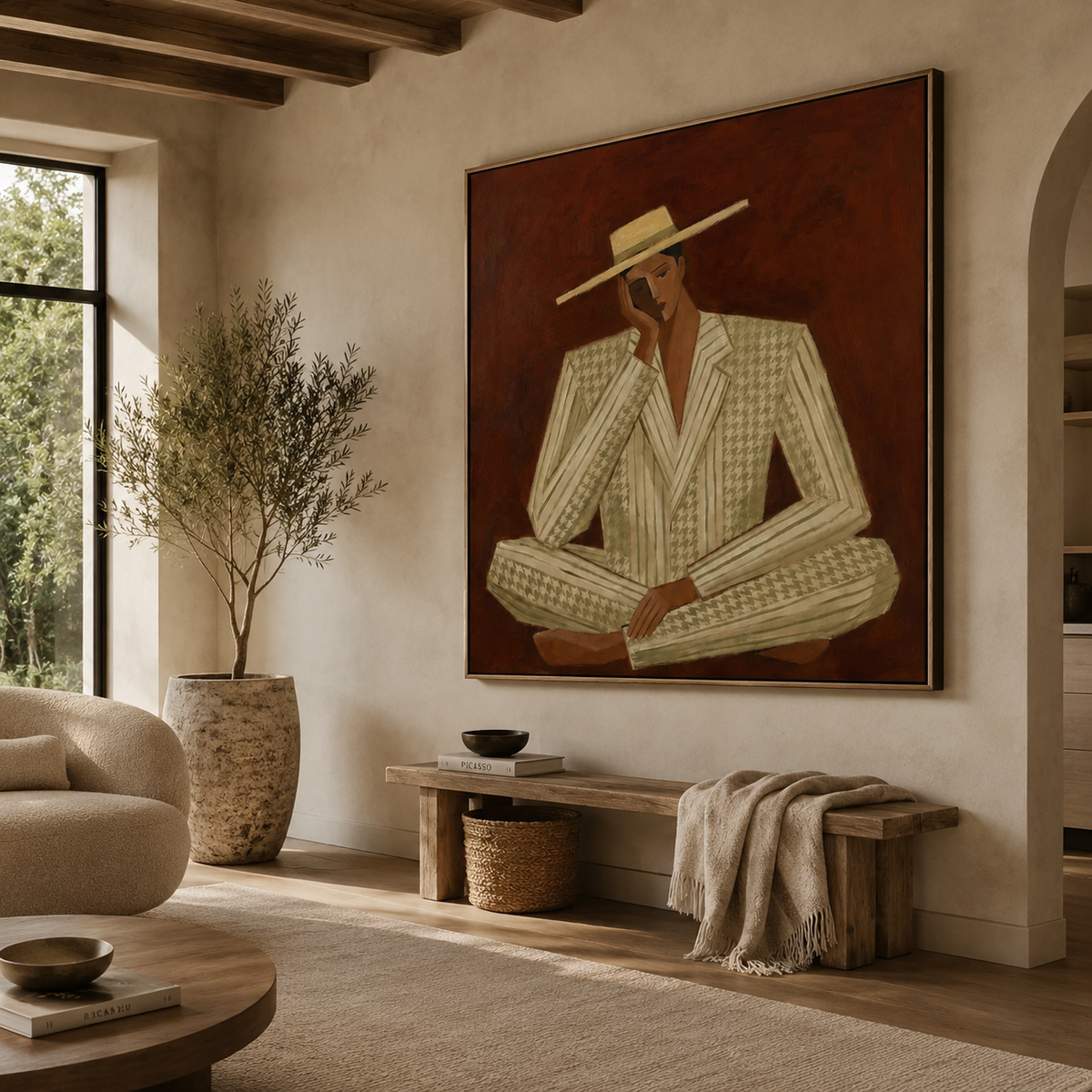 ARBYNART Vintage Americana Art | The Quiet Dignity of Repose