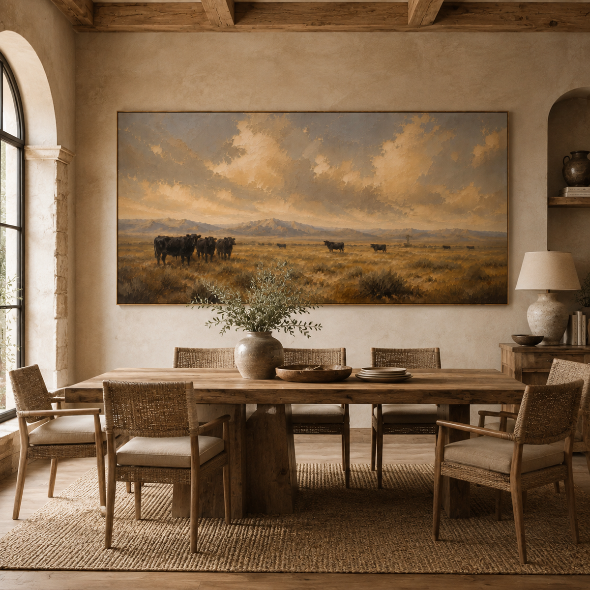 ARBYNART Vintage Americana Art | The Quiet Dominion of Clouds