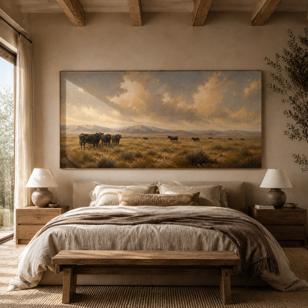 ARBYNART Vintage Americana Art | The Quiet Dominion of Clouds