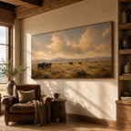 ARBYNART Vintage Americana Art | The Quiet Dominion of Clouds