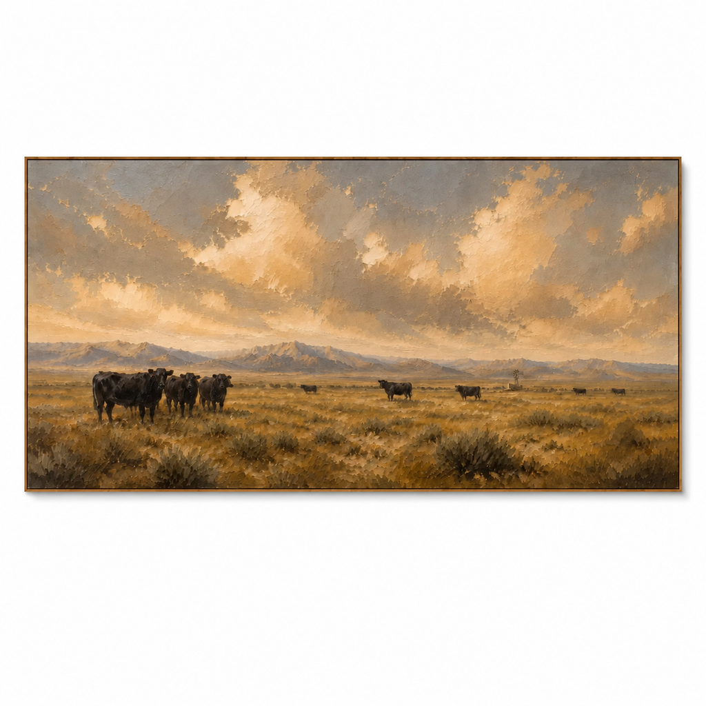 ARBYNART Vintage Americana Art | The Quiet Dominion of Clouds