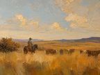 ARBYNART Vintage Americana Art | The Quiet Gold of the Plains