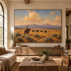 ARBYNART Vintage Americana Art | The Quiet Gold of the Plains