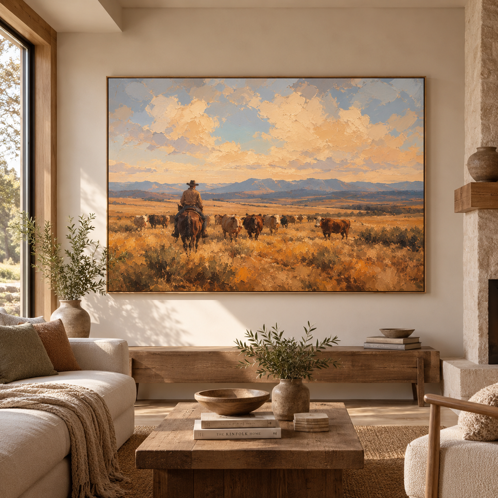 ARBYNART Vintage Americana Art | The Quiet Gold of the Plains