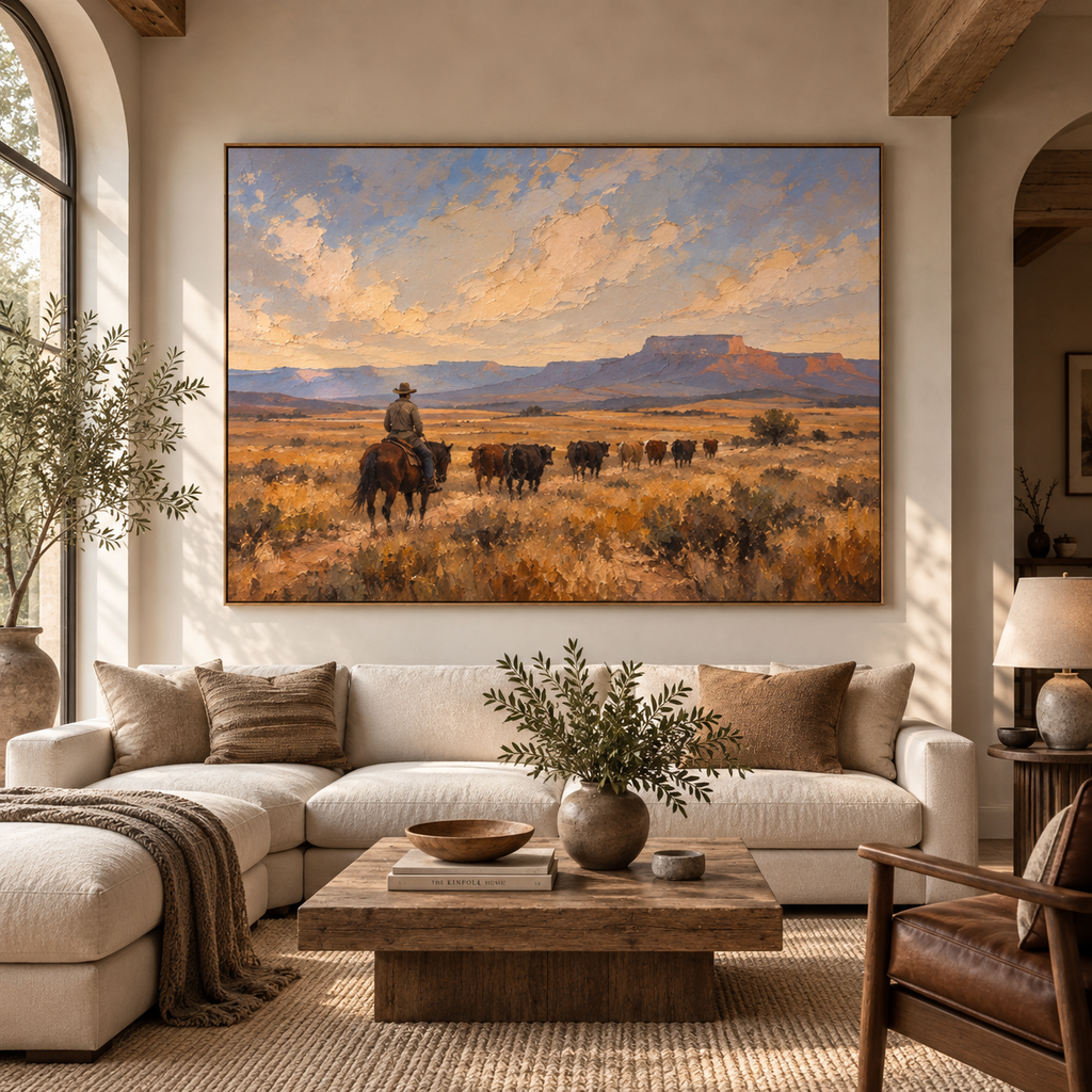 ARBYNART Vintage Americana Art | The Quiet Gold of the Plains