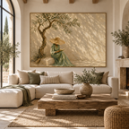 ARBYNART Vintage Americana Art | The Quiet Study of Sunbeams