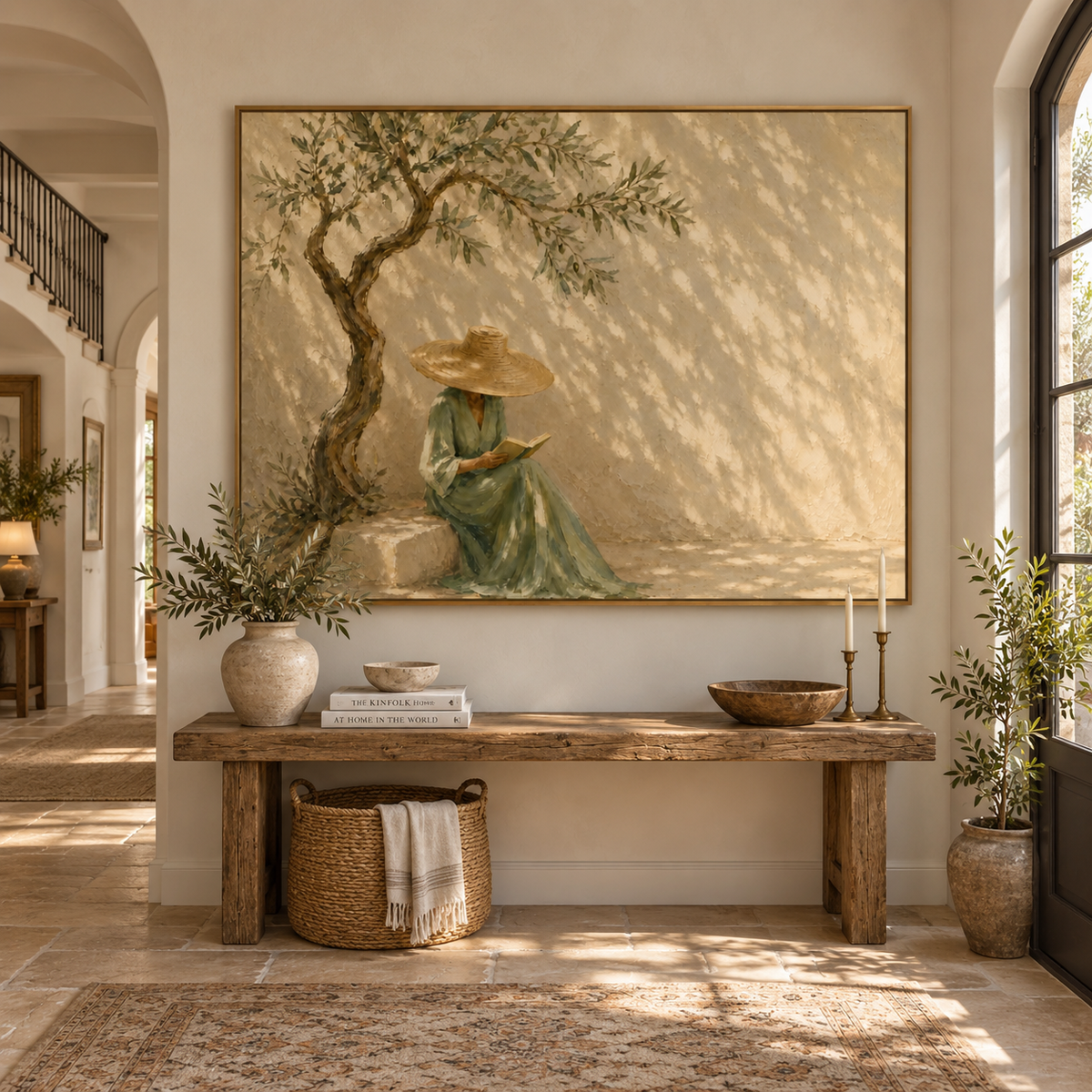 ARBYNART Vintage Americana Art | The Quiet Study of Sunbeams