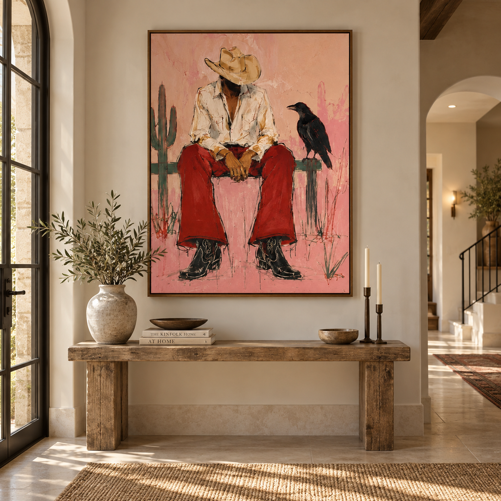 ARBYNART POP Art | The Raven's Silent Vigil