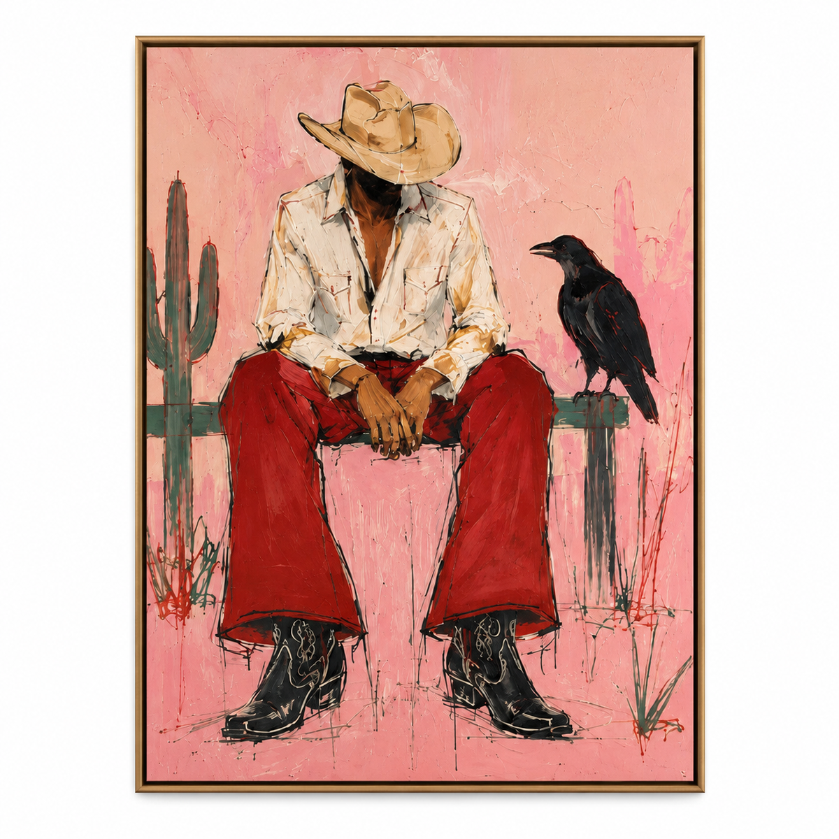 ARBYNART POP Art | The Raven's Silent Vigil