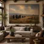 ARBYNART Vintage Americana Art | The Silent Pastures of Yore
