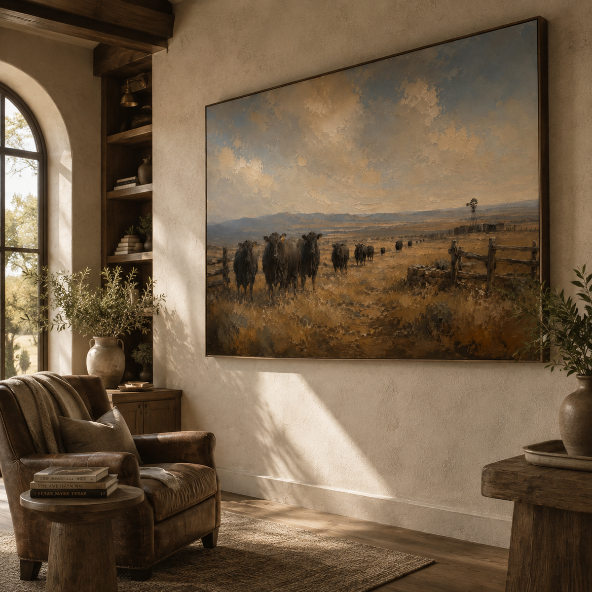 ARBYNART Vintage Americana Art | The Silent Pastures of Yore