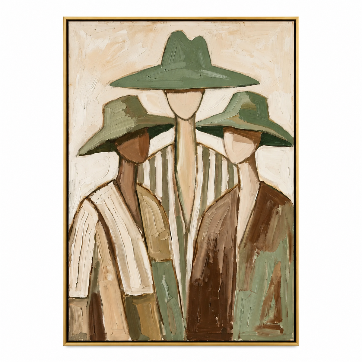 ARBYNART Vintage Americana Art | Three Companions