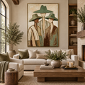 ARBYNART Vintage Americana Art | Three Companions