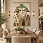 ARBYNART Vintage Americana Art | Three Companions