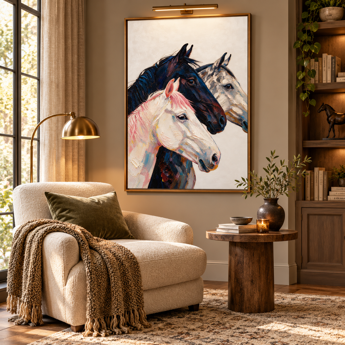 ARBYNART Americana Art | Three Souls in Color