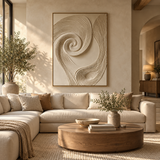ARBYNART 3D Textured Art | Tidal Loop Whisper