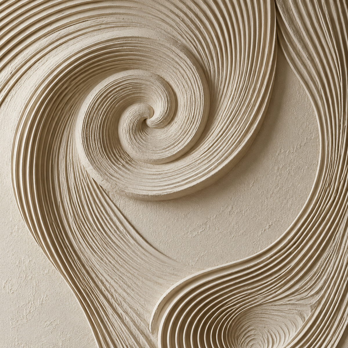 ARBYNART 3D Textured Art | Tidal Loop Whisper