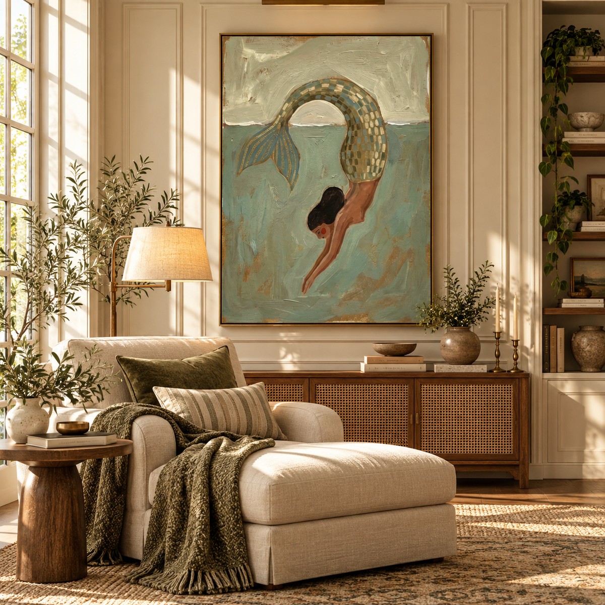 ARBYNART Surreal Art | Tidal Muse Dive