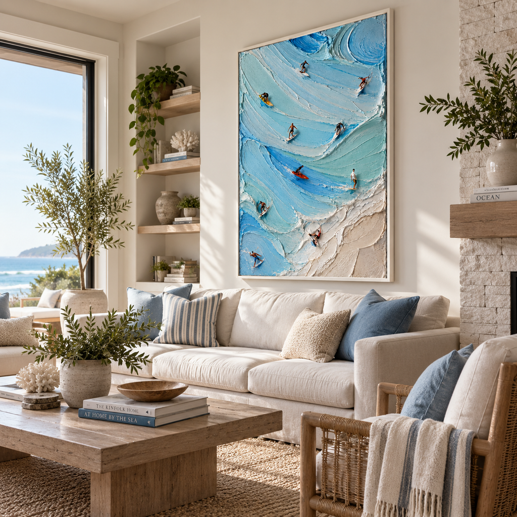 ARBYNART 3D Textured Art | Tide Atlas