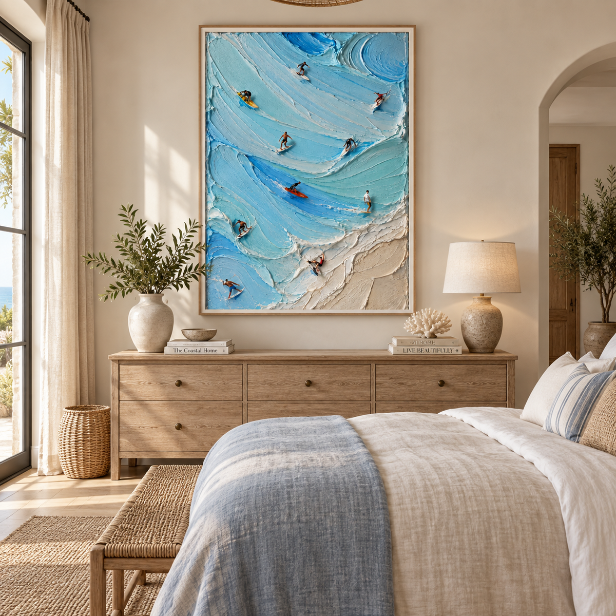 ARBYNART 3D Textured Art | Tide Atlas
