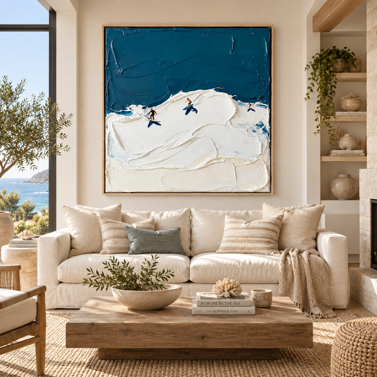 ARBYNART 3D Textured Art | Timeless Surfing