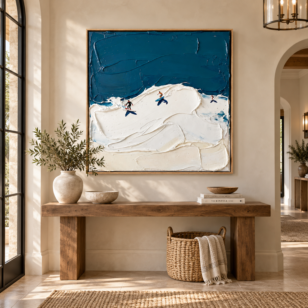 ARBYNART 3D Textured Art | Timeless Surfing