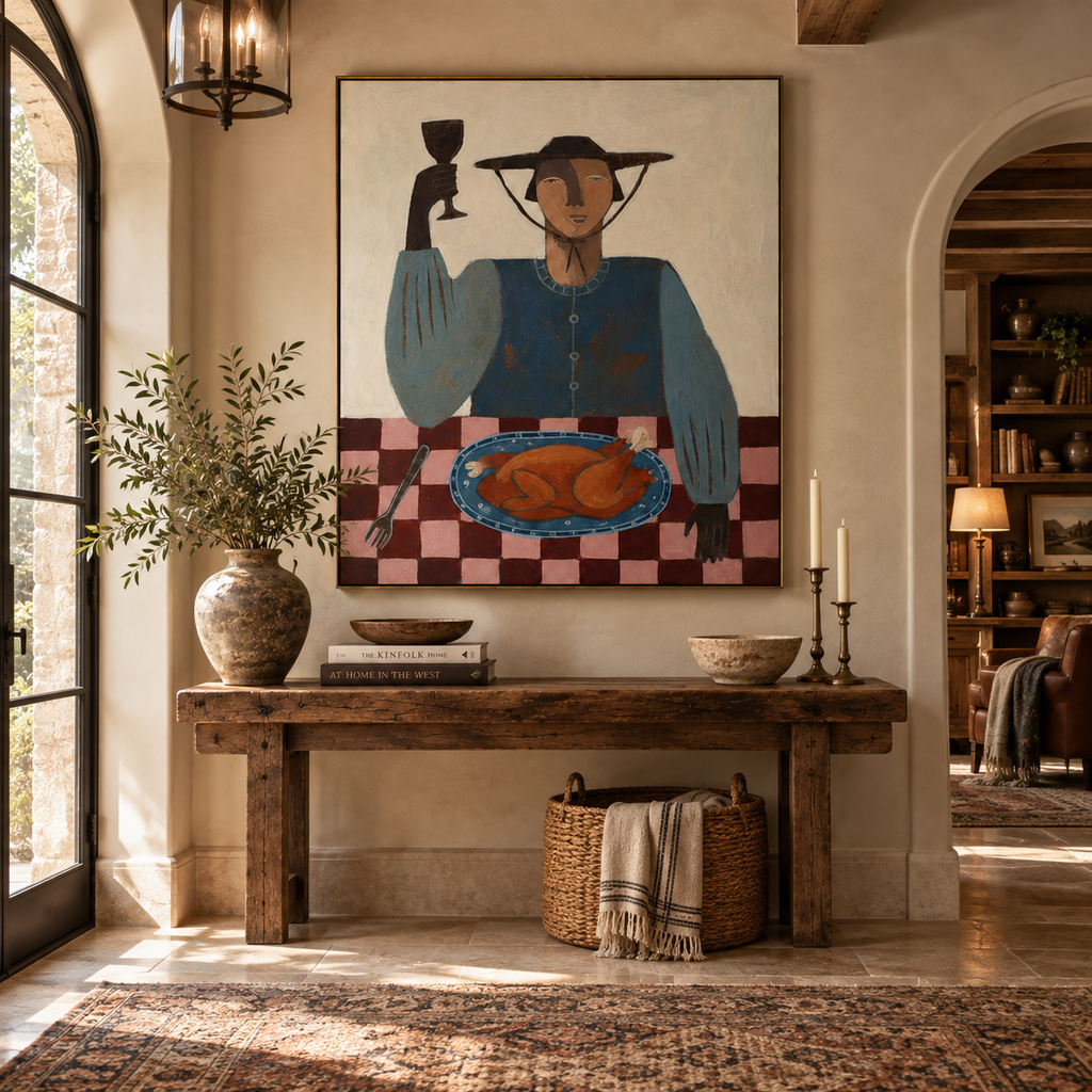 ARBYNART Vintage Americana Art | Toast to Harvest