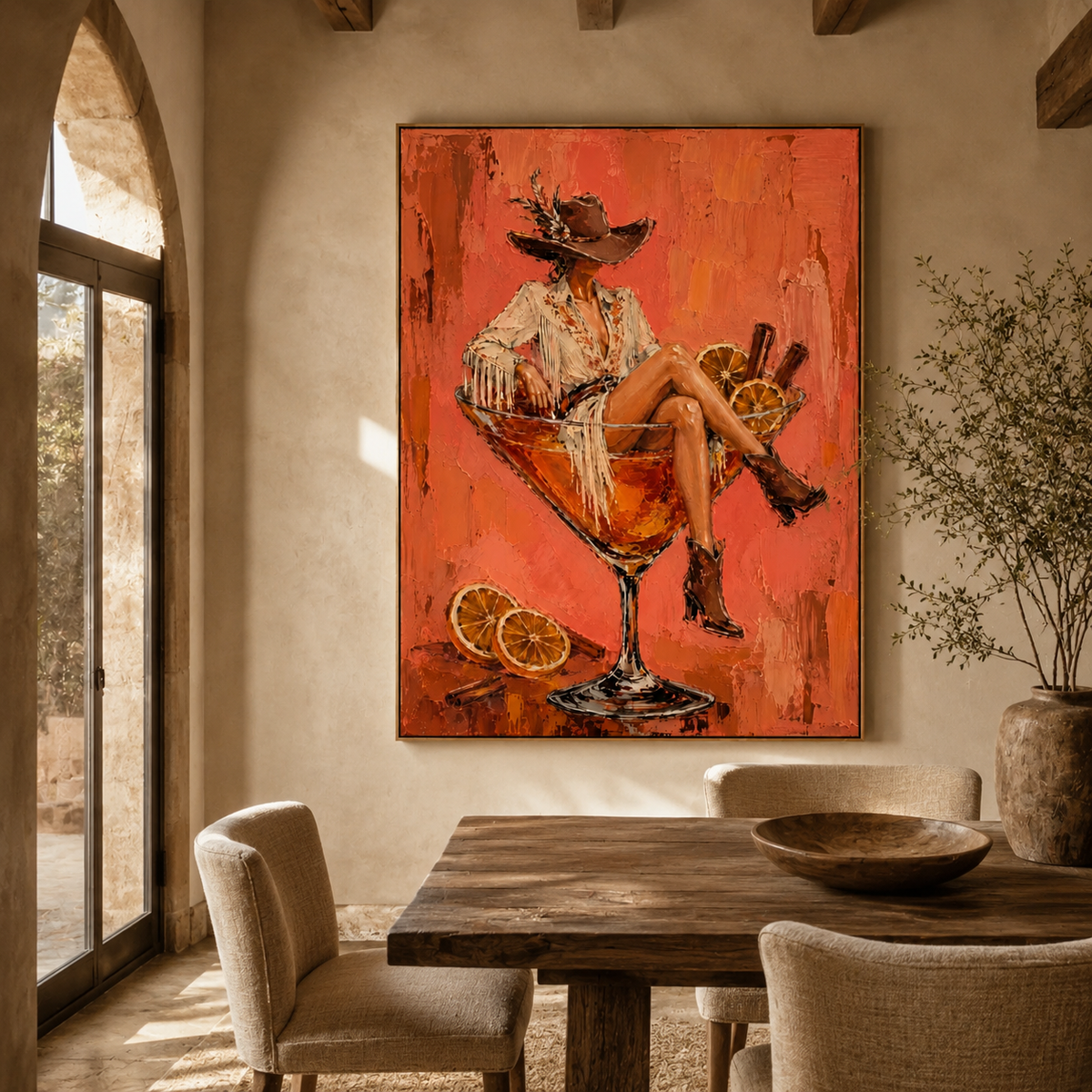 ARBYNART POP Art | Toasted Citrus & Western Charm