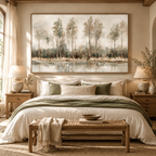 ARBYNART Impressionist Art | Trees Reflected in Still Water