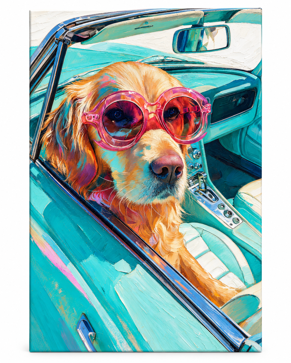 ARBYNART POP Art | Turquoise Ride Companion