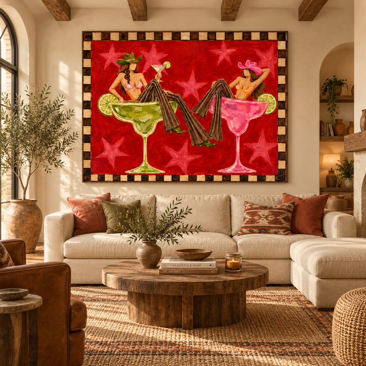 ARBYNART POP Art | Twin Margarita Cowgirls