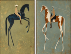 ARBYNART Vintage Americana Art | Twin Rhythms