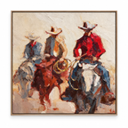 ARBYNART Vintage Americana Art | United Under the Wild Frontier