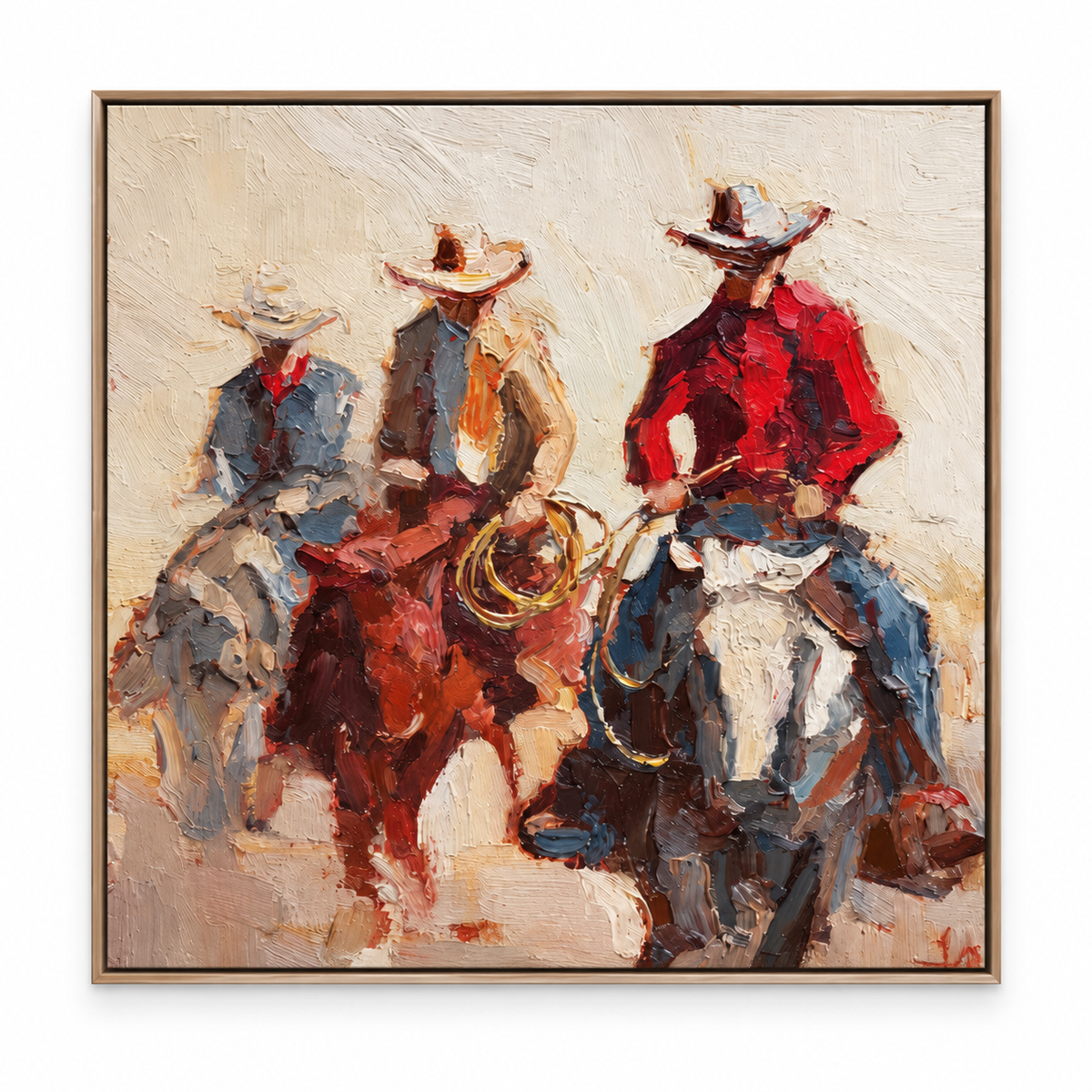ARBYNART Vintage Americana Art | United Under the Wild Frontier
