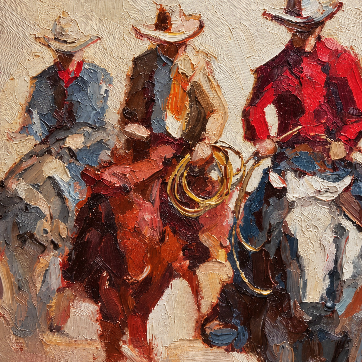 ARBYNART Vintage Americana Art | Trails of the Distant West