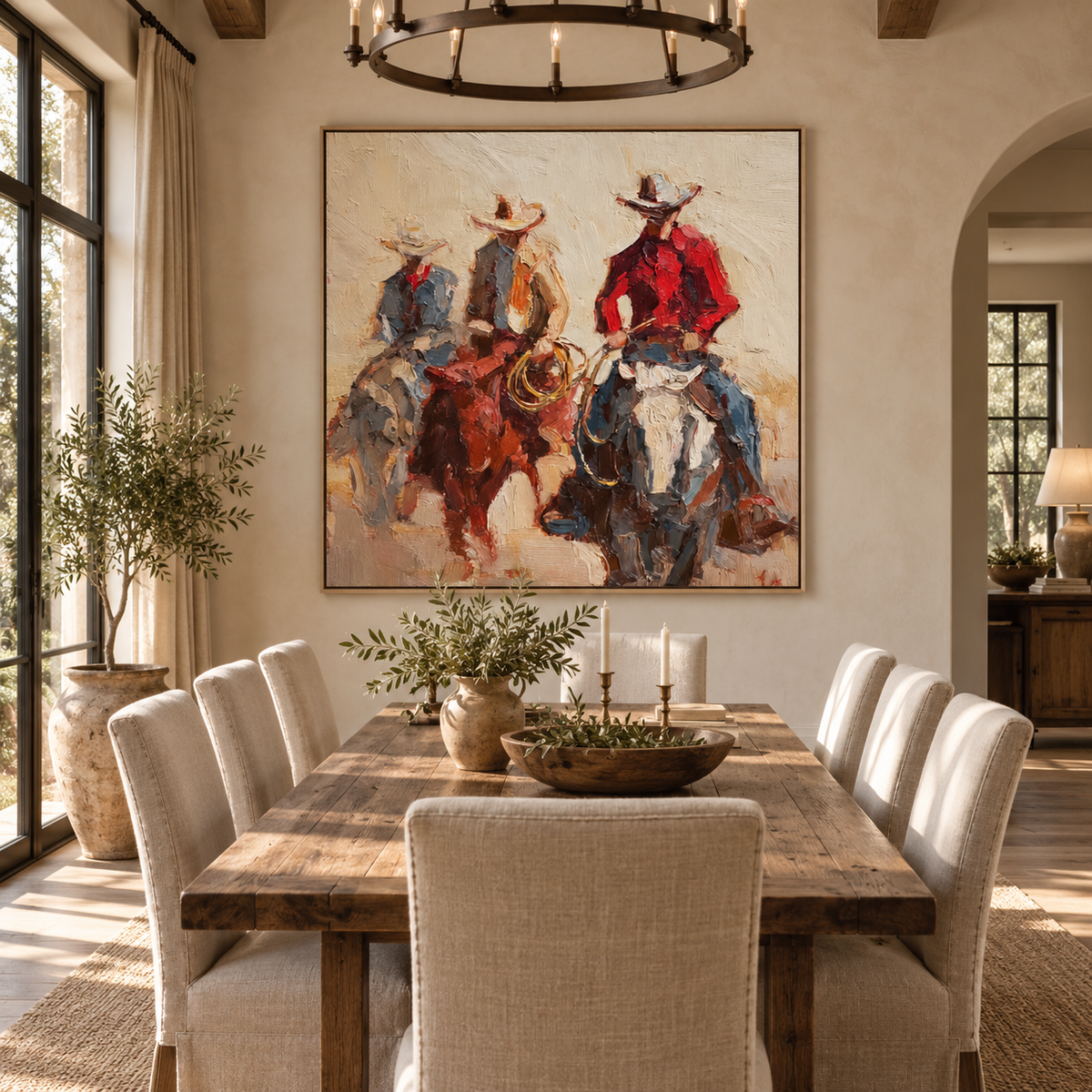 ARBYNART Vintage Americana Art | United Under the Wild Frontier